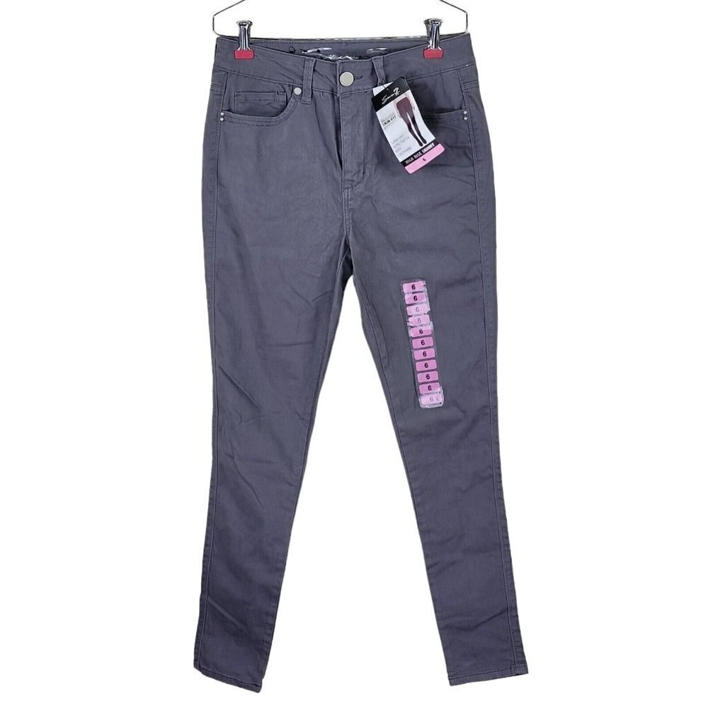 Seven7 Women's Skinny Jeans - Gray